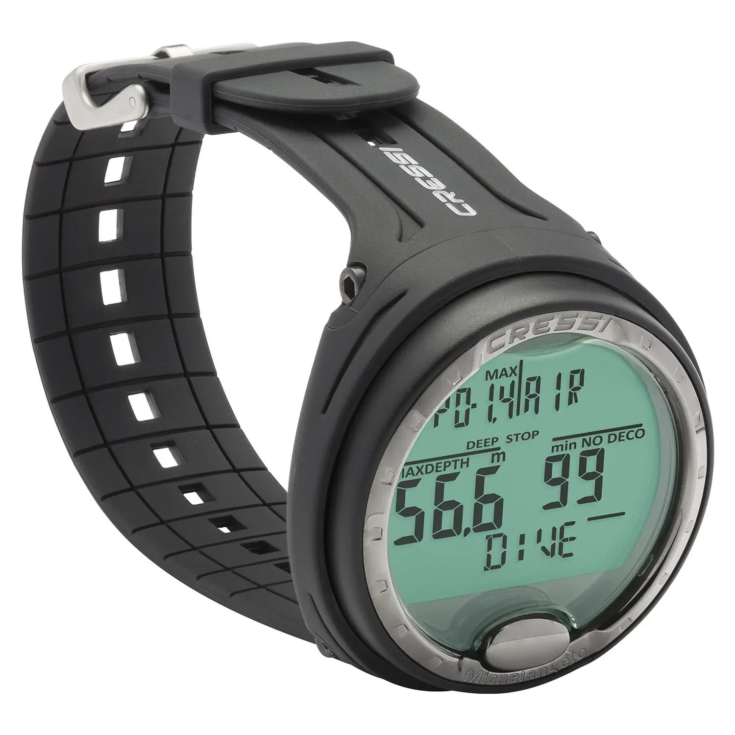 Cressi - Computador De Buceo Michelangelo Negro