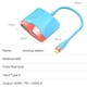 thumbnail image 3 of Base de carga ultraligera alternativa para Nintendo Switch/OLED – Adaptador HDMI portátil para TV con soporte para 4K, USB 3.0 y puerto de carga PD de 100W, 3 of 4
