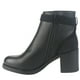 thumbnail image 2 of Botin Chalada Mujer Prata-2 Negro Casual, 2 of 7