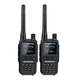 thumbnail image 1 of Baofeng UV 5R Mini Ham Radio Multi-Bandas Walkie Talkies Programación inalámbrica 999CH Banda de aire Radio de dos vías NOAA Policía que recibe  Negro(2pcs), 1 of 6