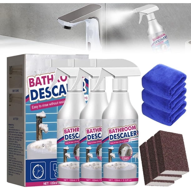 Limpiador desincrustante baño espuma quitamanchas obstinadas cocina baño agua dura
