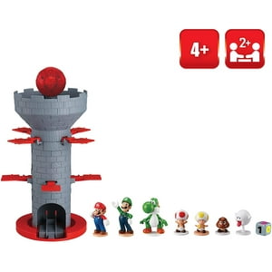 Epoch Games Super Mario Blow Up! Juego De Equilibrio De Torre Inestable, Habilidad De Mesa