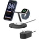 thumbnail image 1 of Estación de carga Belkin 15W Qi2 3 en 1 MagSafe negra, 1 of 3