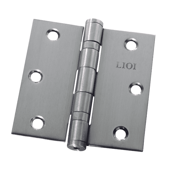 Bisagra 3 ½" x 3 ½" de acero inoxidable con rodamientos (2 unidades con tornillos)