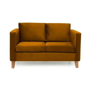 Barra Design - Sofá Mila 2C Felpa Canela