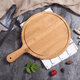 thumbnail image 2 of Plato De Madera Para Pizza Alimentos 30 Cm Tabla Picoteo, 2 of 3