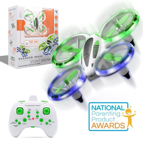 Drone Stunt Sharper Image 2.4GHz LED Modelo 1012182