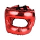 thumbnail image 1 of Casco De Boxeo Transpirable Muay Thai Headgear Para Sparring Kickboxing Karate Red, 1 of 5