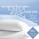 thumbnail image 3 of Fundas de almohada Beckham Hotel tamaño king, efecto refrescante, set de 2, blancas, 3 of 9