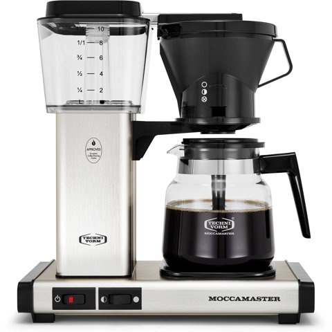 Cafetera Technivorm Moccamaster 59691 Kb, 1,2 L, Plata Cepillada