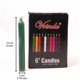 thumbnail image 2 of Velas para el Hogar Vrinda 15 cm Verde Paquete de 36, 2 of 3