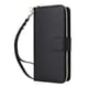 thumbnail image 1 of Funda Cartera con Cremallera y Correa para Samsung Galaxy S23 Plus Soporte y Tarjetero Negro, 1 of 6