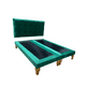 thumbnail image 2 of Cama Dos Plaza Verde Esmeralda Felpa, 2 of 3