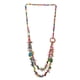 thumbnail image 2 of Collar De Cuentas De Madera Collares Bohemios De Doble Capa Para Fiesta En La Playa Uso Diario, 2 of 5