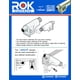 thumbnail image 5 of Amortiguador Rok SCD103 de cierre suave para herrajes de gabinete, níquel pulido, 5 of 9