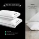 thumbnail image 3 of Almohada Beautyrest Luxury Queen – Juego de 2, soporte suave‑medio, 3 of 4