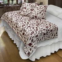 Mallorca - Piecera Con Fundas Mercury Burdeo