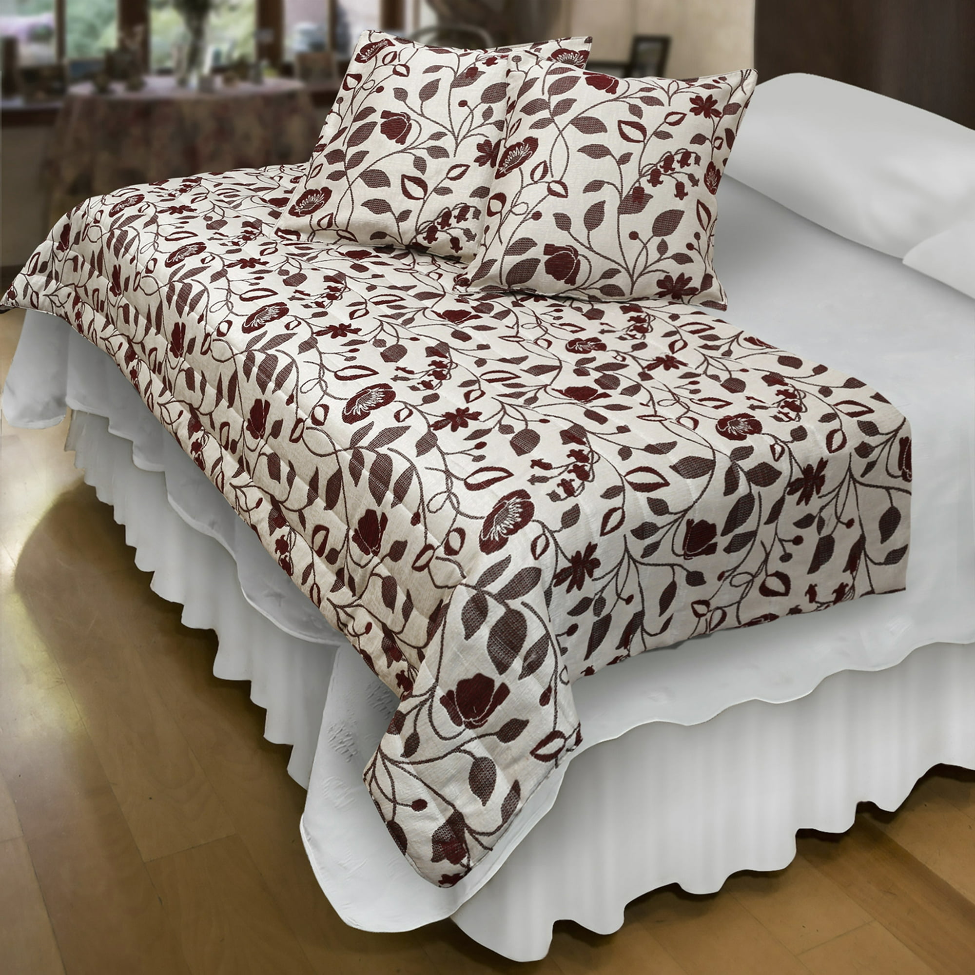 Mallorca - Piecera Con Fundas Sk Mercury Burdeo