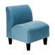thumbnail image 2 of Set Poltrona Soft 1C Felpa 00 Azul Petroleo, 2 of 5