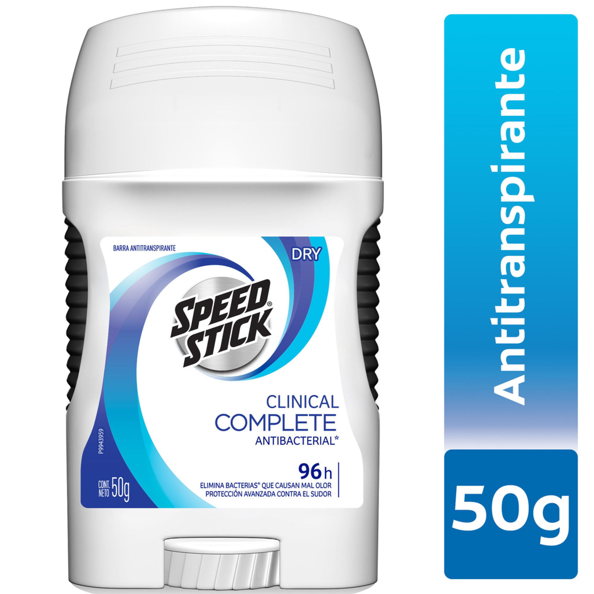 Desodorante Barra Speed Stickclinical Complete Antibacterial Dry Hombre