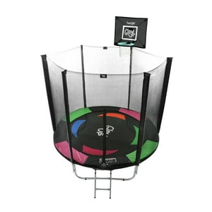 Glowup - Pack Cama Elástica + Set De Basquetbol