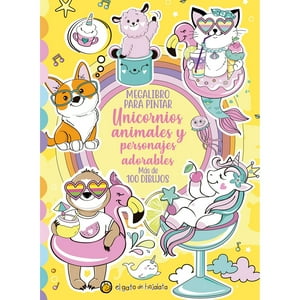 Editorial Guadal - Libro Megalibro P/ Pintar Unicornios