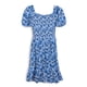 thumbnail image 2 of Vestido Niña Manga Globo Elasticado Azulino Pillin, 2 of 3