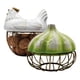 thumbnail image 1 of Pack Porta Huevos Y Porta Ajos Decorativos Cocina verde, 1 of 4