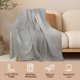 thumbnail image 3 of Cobija NovaSunrise 152 × 127 cm, paquete de 24, gris, forro polar, 3 of 7