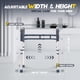 thumbnail image 3 of Rieles de seguridad para inodoros Lianjindun, plegables y portátiles, 160 kg, 3 of 6