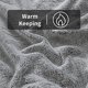 thumbnail image 5 of Manta de franela Blanket FY Fiber House con estampado de leopardo 3D, 5 of 7