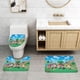 thumbnail image 2 of Juego de Alfombras de Baño Desmarcar Animal Crossing 3 Piezas, 2 of 6