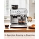 thumbnail image 4 of Máquina de espresso COWSAR con doble caldera, molinillo y tanque de 2,8 L, 4 of 6