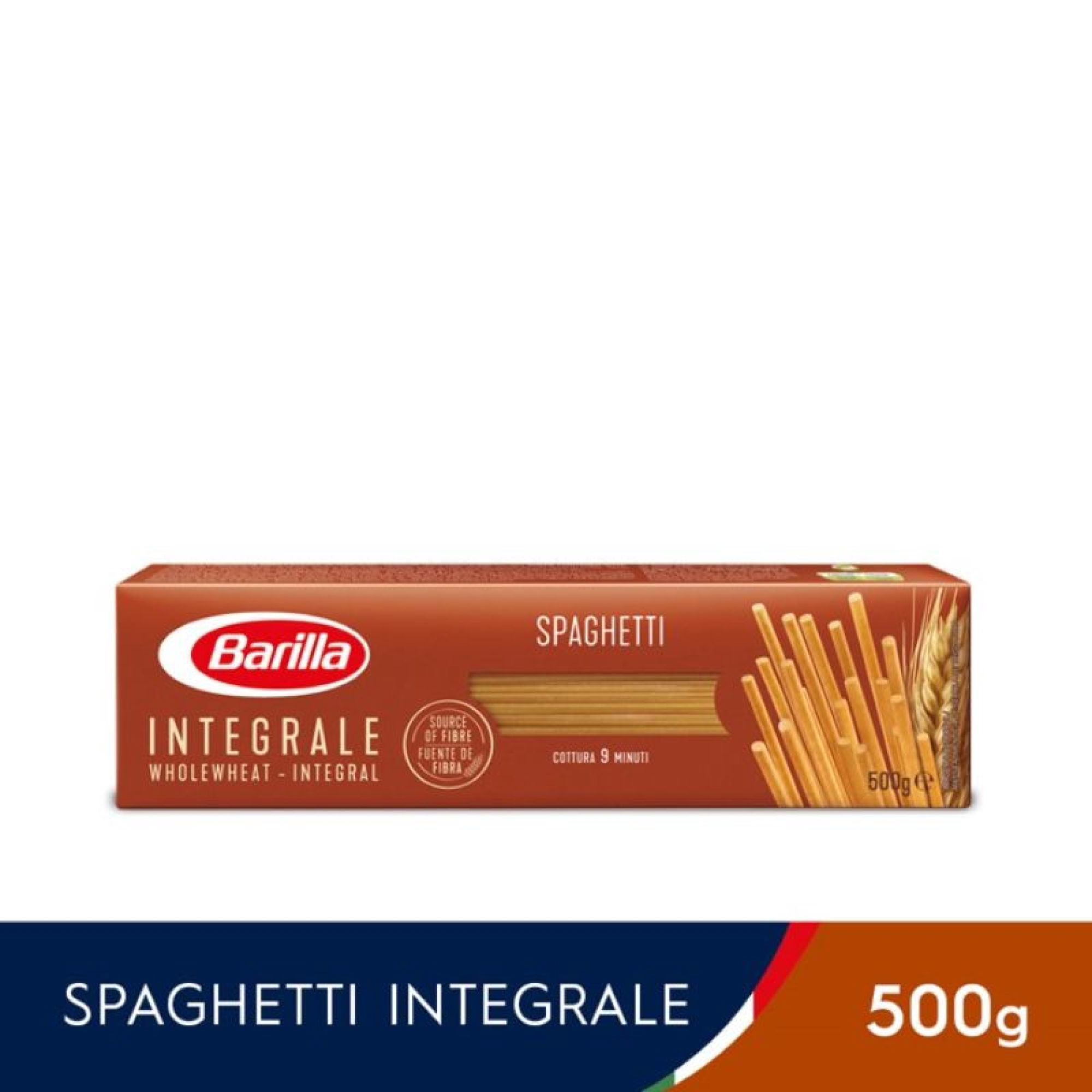 Fideo Pasta Integral Spaghetti N°5 Caja 500 g Barilla