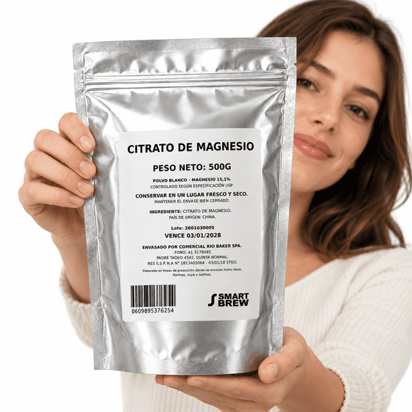 Citrato de Magnesio 500 grs