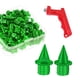 thumbnail image 3 of 60 Piezas Clavos para Zapatos de Pista Clavos de Pista de Repuesto de 5 mm Clavos para Correr en Pista y Campo para Distancias Cortas, Correr Hombres Verde, 3 of 5