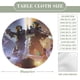 thumbnail image 2 of Halo-theme Fitted Round Tablecloths Elastic Edged Table Covers Waterproof Table Cloth for Kitchen Holiday Party Tables Decor 120cm, 2 of 6