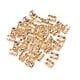 thumbnail image 5 of 100 Piezas Rastas Perlas Clips De Metal Anillos De Pu?os Para Trenzas Cabello Trenzado Estilo B, 5 of 5