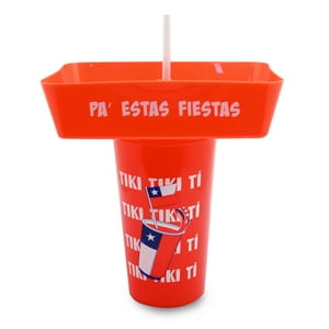 Vaso Snack Rojo 900 Ml Big Party