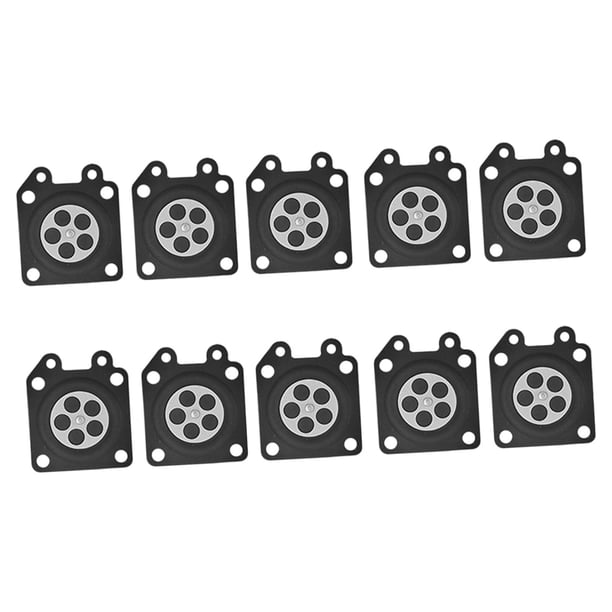 10 Piezas De Accesorios De Diafragma Dosificador De Carburador Fácil Instalación Reemplazo Confiable Para Cortadora De Césped Y Herramienta Eléctric