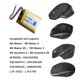 thumbnail image 4 of Batería AOLIKES 652535 de 650 mAh para mouse Logitech MX Master, 4 of 4