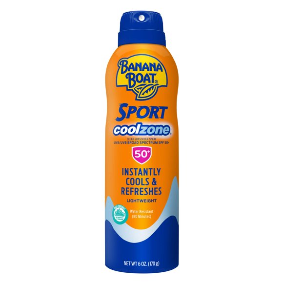 Protector solar en aerosol Banana Boat Sport Cool Zone SPF 50 170 ml