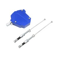 Magideal - Kit De Reparación De Cable De Embrague De Motocicleta Genérico Cable De Motocicleta Palanca De Freno De Alto Rendimiento Universal Reemplazo Directo Azul