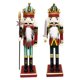 thumbnail image 2 of 2 Piezas 30 Cm Cascanueces Soldado Figuras Modelo Títere Mu?eca Hogar Navidad Decoración, 2 of 5