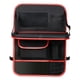 thumbnail image 5 of Asiento Trasero Organizador De Coche Bolsa De Almacenamiento Bolsillo De Almacenamiento Kick Mat Soporte Para Tableta Negro Rojo, 5 of 5
