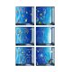 thumbnail image 3 of 6 unids 13x13cm efecto 3d antideslizante impermeable ba?era pegatina peces, 3 of 5