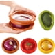 thumbnail image 1 of Juego de almacenamiento, contenedores para el refrigerador, cajas de almacenamiento con forma de frutas y verduras, contenedores para guardar aguacates y cebollas, caja de almacenamiento reutilizable, 1 of 7