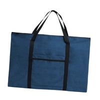 Magideal - Artfolio Bag Documento Organizador De Archivos Resistentes Al Agua Organización Portátil De La Pared Border Para Pinturas De Calendario Material De , Azul Marino 8K A3