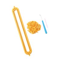 Bothyi - Juego De Telar Para Tejer, Máquina De Bricolaje Ajustable Para Calcetín, Chal, Bufanda, Estilo A