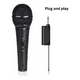 thumbnail image 2 of Micrófono Inalámbrico Profesional Dinámico Karaoke Negro, 2 of 4